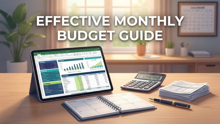 Como Fazer um Orçamento Mensal que Funciona