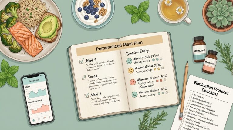 Como Montar um Plano Alimentar Personalizado para Reduzir Ansiedade