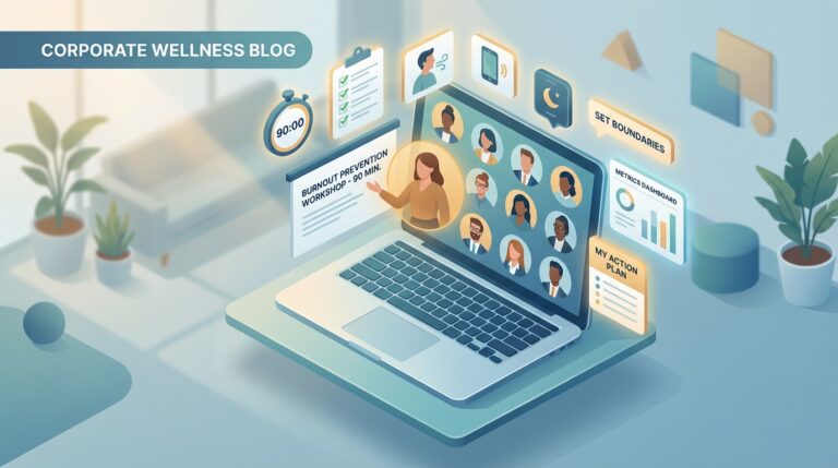 Treinamento Corporativo Rápido: Prevenção de Burnout em Equipes Remotas